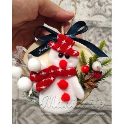 Играчка за елха – СНЕЖКО